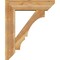 Ekena Millwork Balboa Slat Rough Sawn Bracket w/ Offset Brace, Western Red Cedar, 8"W x 30"D x 36"H BKT0806X30X36BOA06RWR - alternate 4